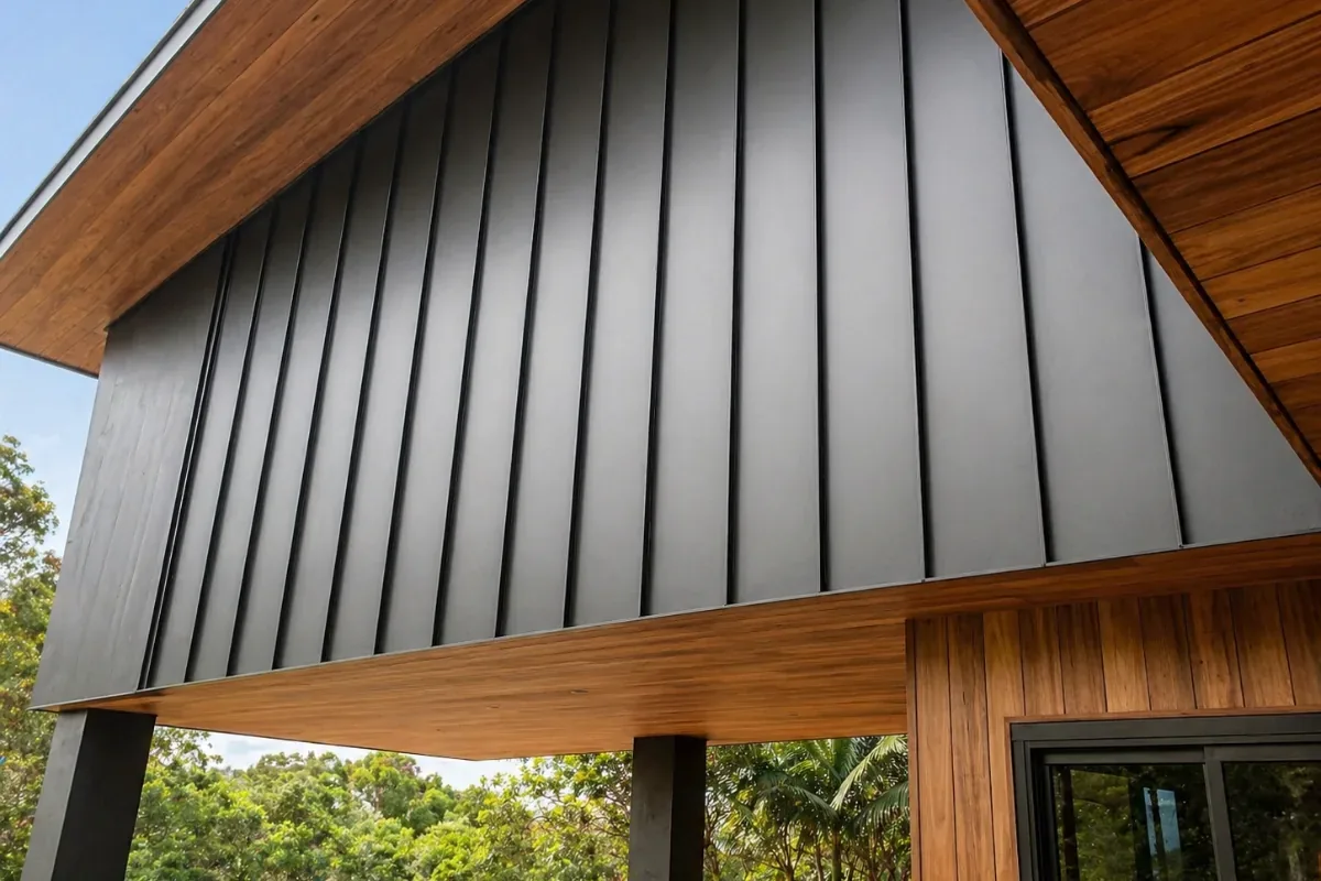 Ballina — Coastal House — Aluminium Standing Seam by Euroclad — Ballina, NSW