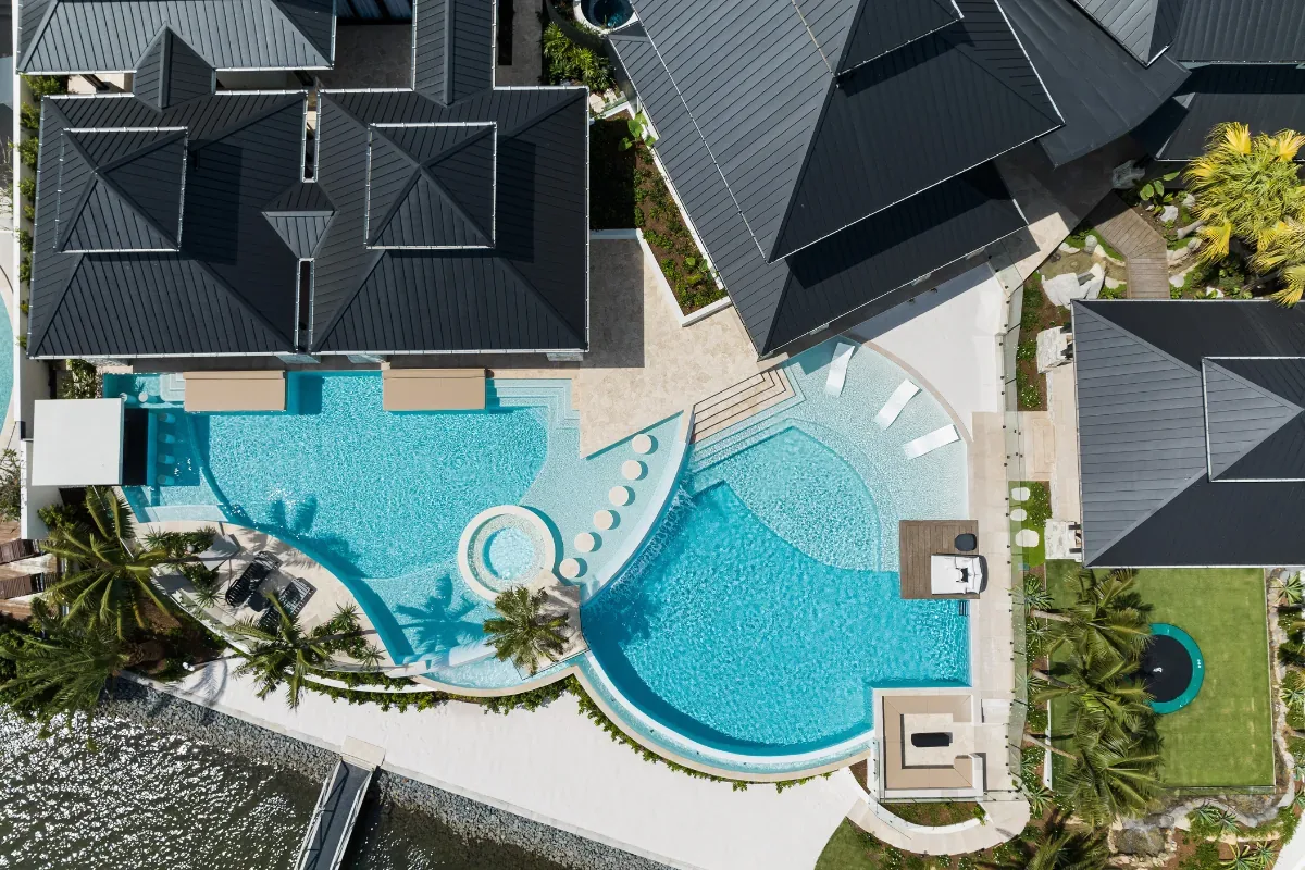 Isle of Capri — Waterfront Estate — Steel Nail-Strip by Euroclad — Gold Coast, QLD