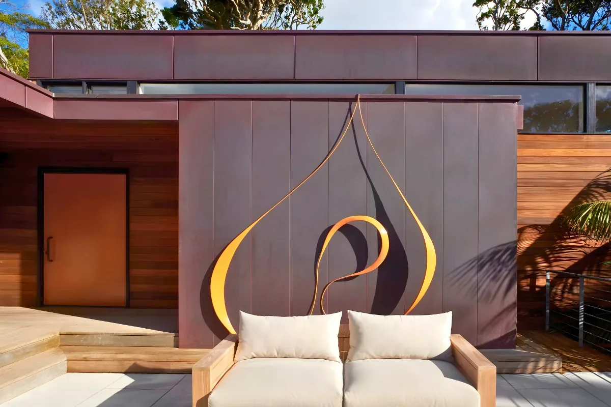 Lord Howe Island — House — Copper Interlocking Panel by Euroclad — Lord Howe Island, NSW