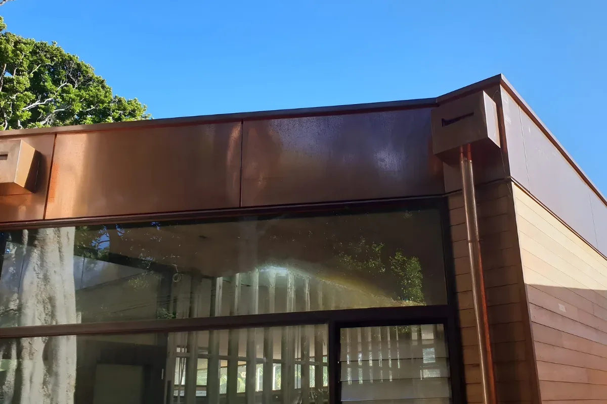 Lord Howe Island — House — Copper Interlocking Panel by Euroclad — Lord Howe Island, NSW