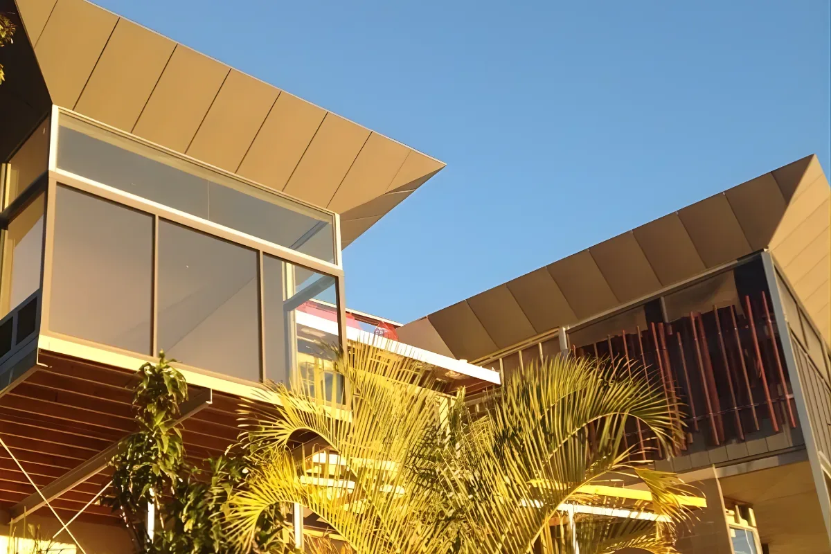 Mt Nebo — Hillside House — Zinc Interlocking Panel by Euroclad — Mt Nebo, QLD