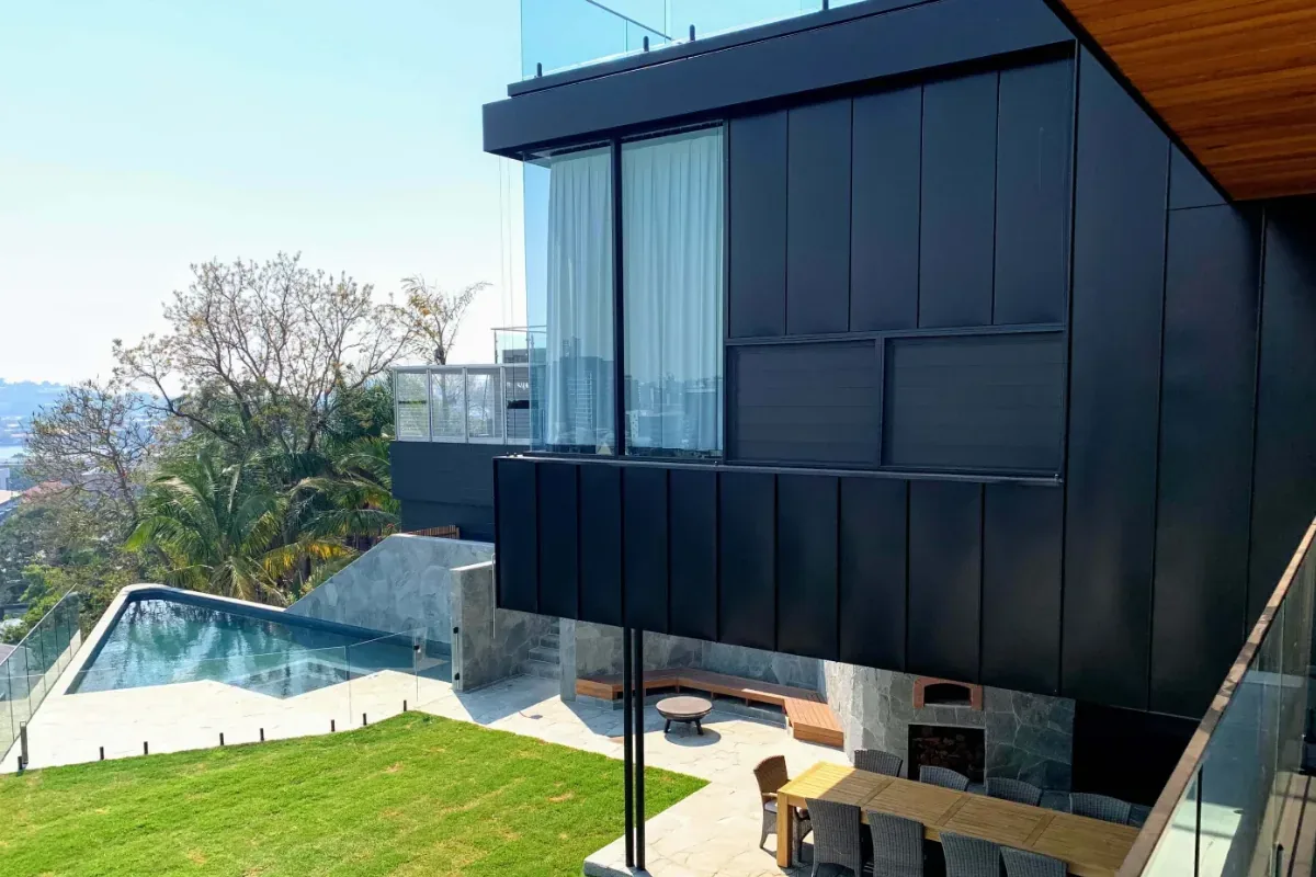 Teneriffe — Hill House — Aluminium Standing Seam by Euroclad — Teneriffe, QLD