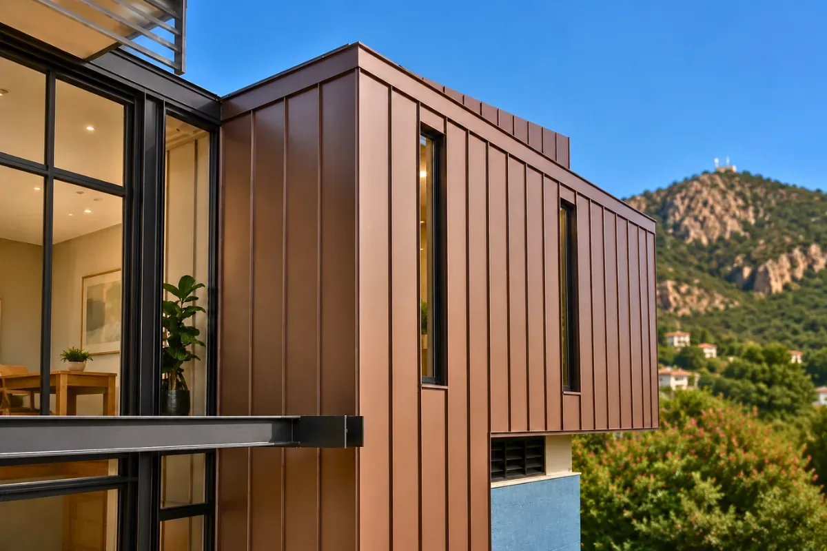 Townsville — Castle Hill Residence — Zinc Double-Lock Standing Seam by Euroclad — Townsville, QLD