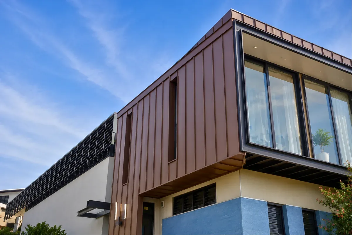 Townsville — Castle Hill Residence — Zinc Double-Lock Standing Seam by Euroclad — Townsville, QLD