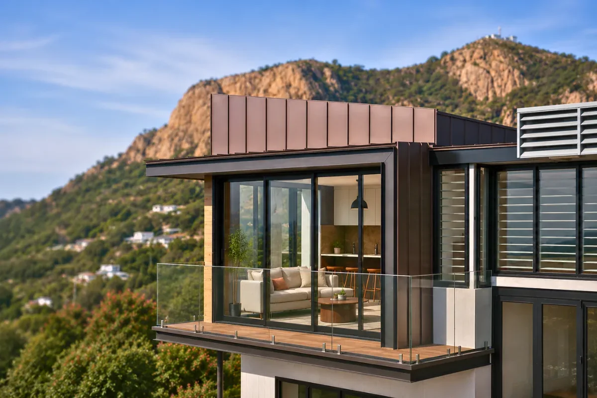 Double Lock Standing Seam — Townsville Castle Hill by Euroclad