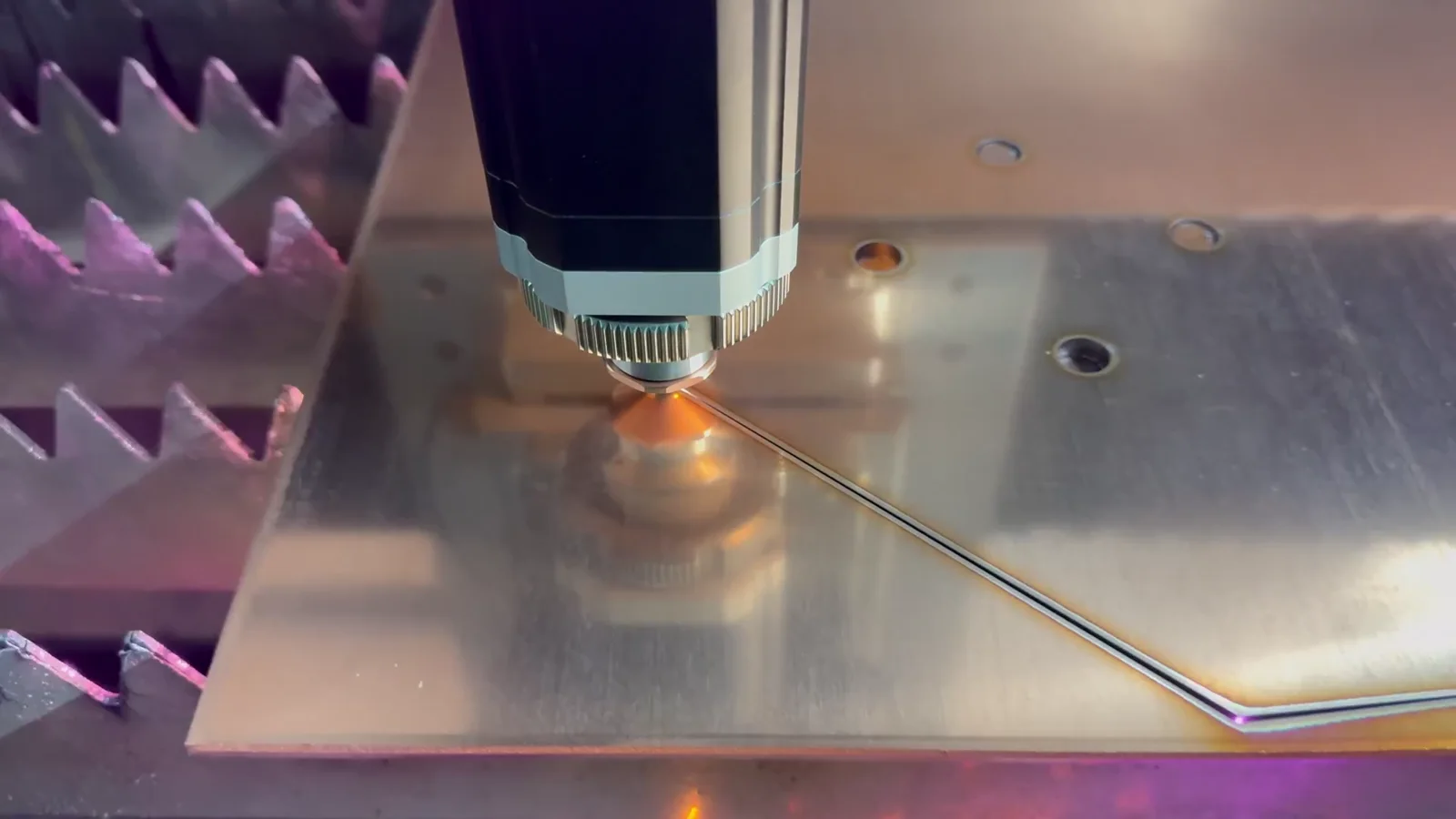 Euroclad workshop — precision metal panel manufacturing Gold Coast